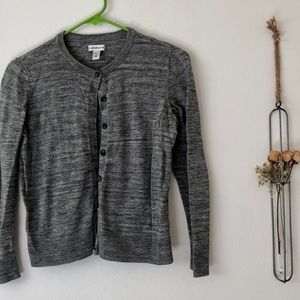 Grey Cardigan- Croft & Barrow petite